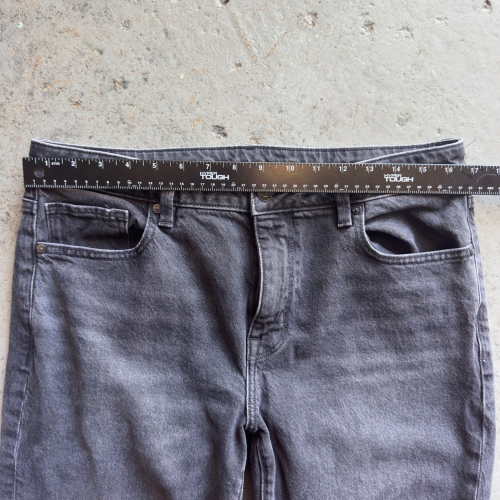 American Eagle Skinny Jeans Womens 12 Regular Washed Black Stretch Denim 2025 - Picture 6 of 8